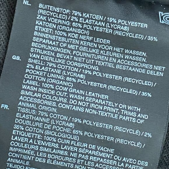 G Star Raw 3301 Straight Tapered Jeans Mens 33x34 Dark Wash Button Fly Stretch - Picture 10 of 14